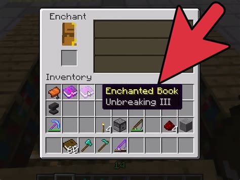 how to use enchantment books in minecraft