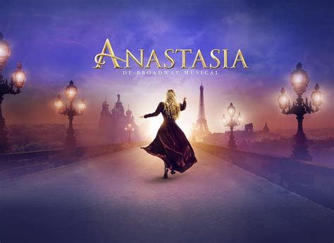 What is the musical Anastasia about, and how does it intertwine with the concept of time travel?